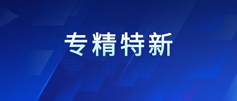 關于2023年陜西省“專精特新”中小企業擬認定和復核通過名單的公示